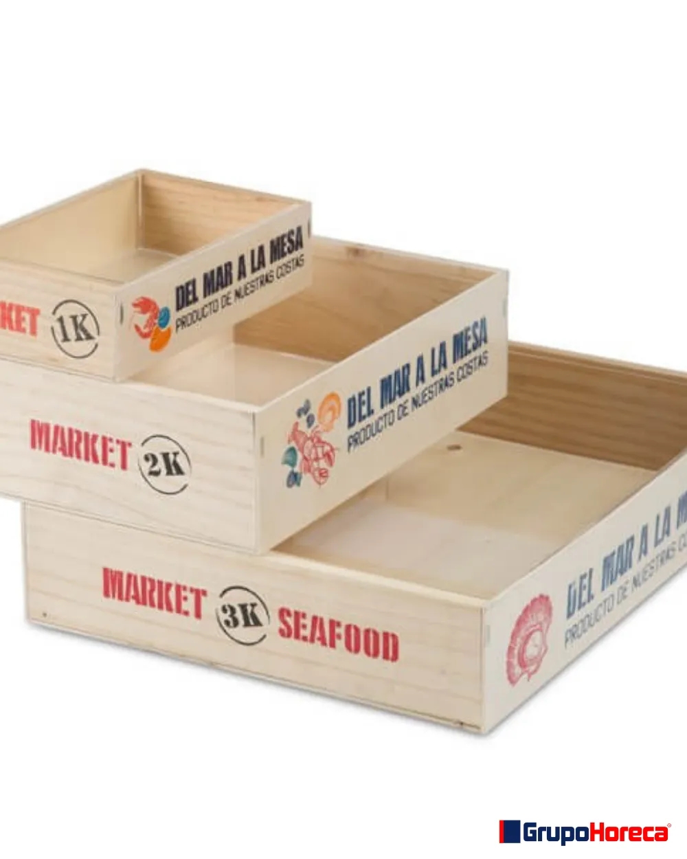 Caja natural grande  Venta de todo tipo de cajas de madera online