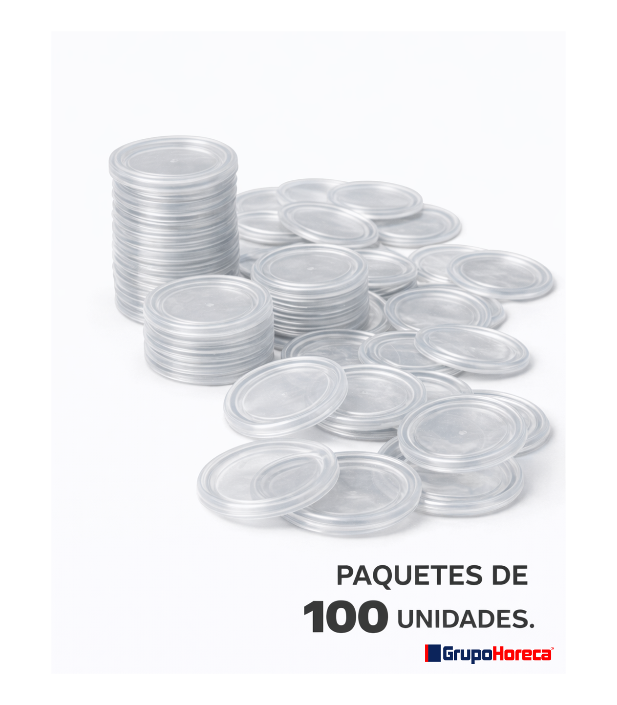 Tapas Polipropileno para latas PET