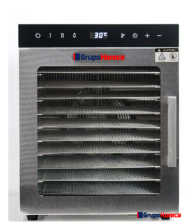 DryCook Deshidratador 10 bandejas Doble Temperatura - Nueva Versión