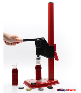 Apta para cierre con chapa y presiones de hasta 4 bares.