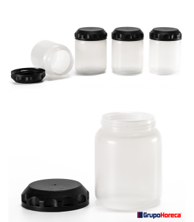 Botellas aptas para el contacto alimentario. Perfectas para conservar preparaciones en nevera o congelador.