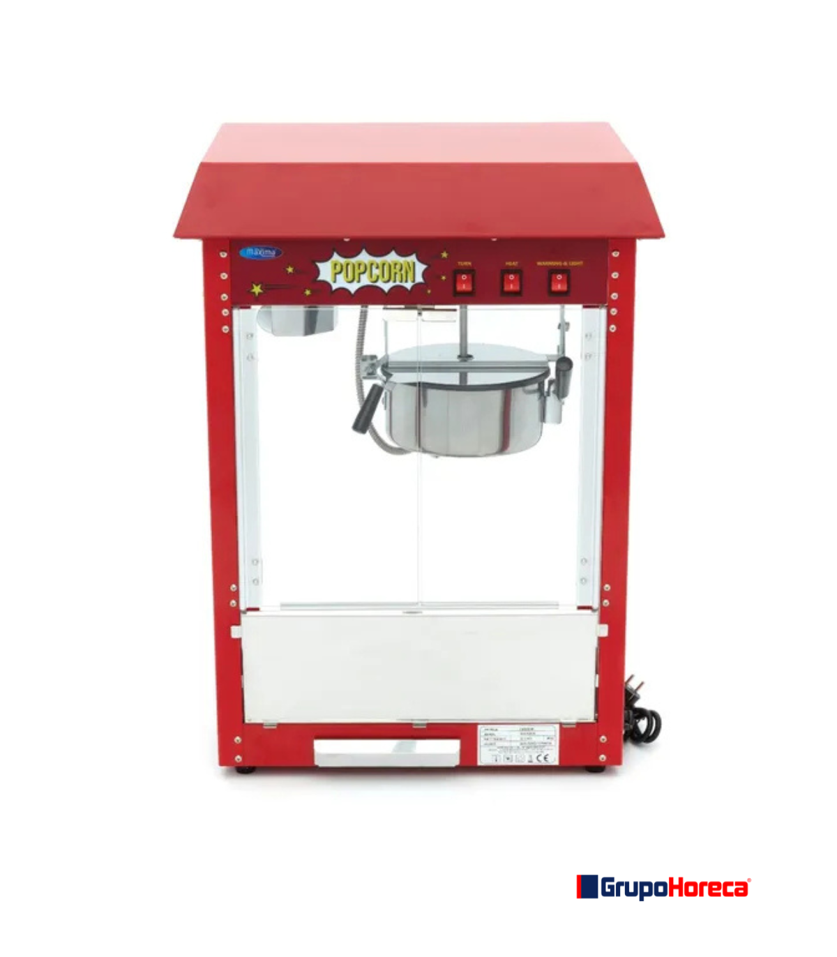 Máquina de Palomitas - Compatible con Carrito