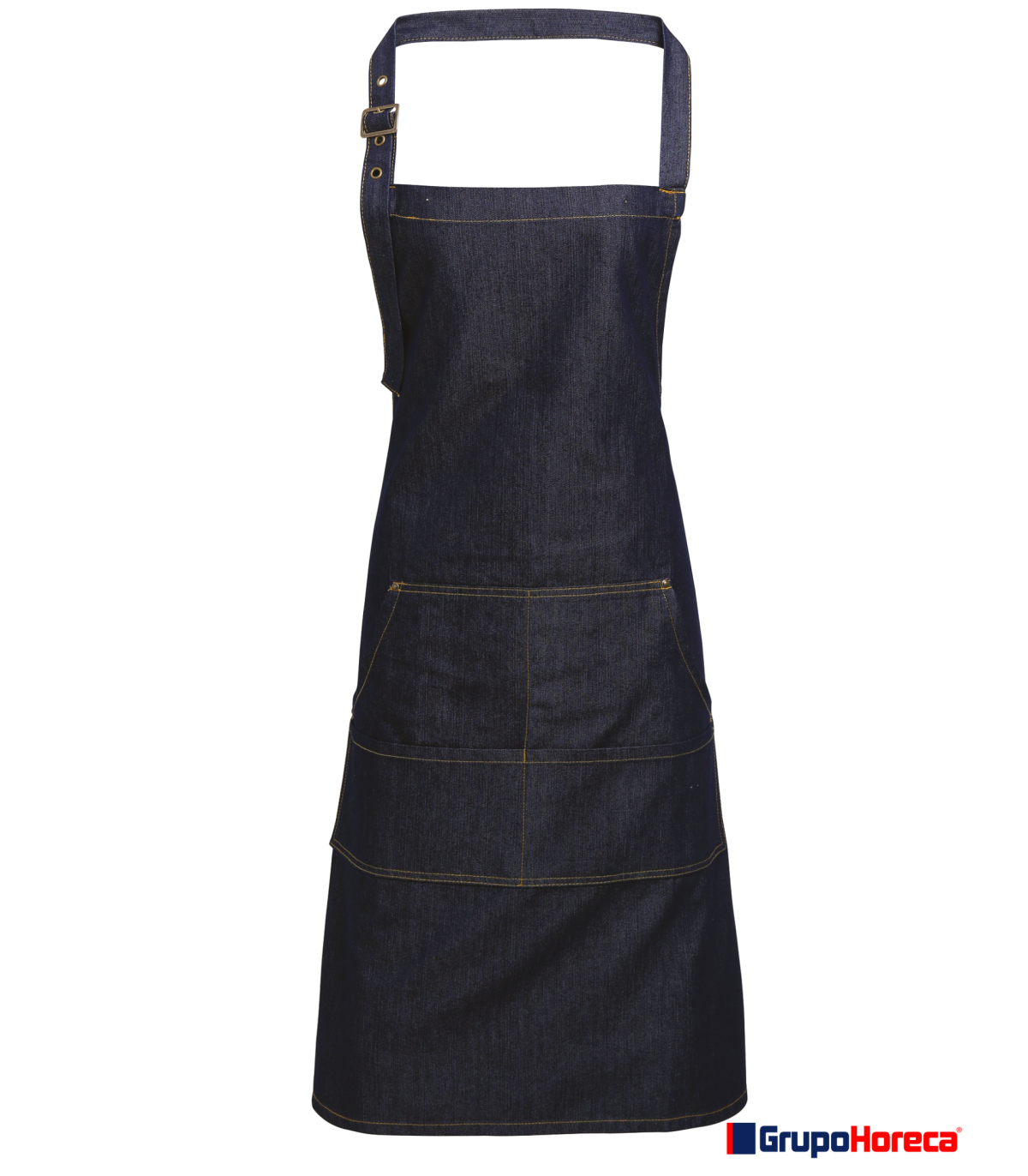 Delantal con Peto Vaquero  - Denim