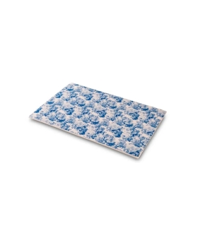 Platos Lienzo Flores Azules 30x21x2cm Platos Lienzo Flores Azules 30x21x2cm
