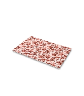 Platos Lienzo Flores Rojas 30x21x2cm Platos Lienzo Flores Rojas 30x21x2cm